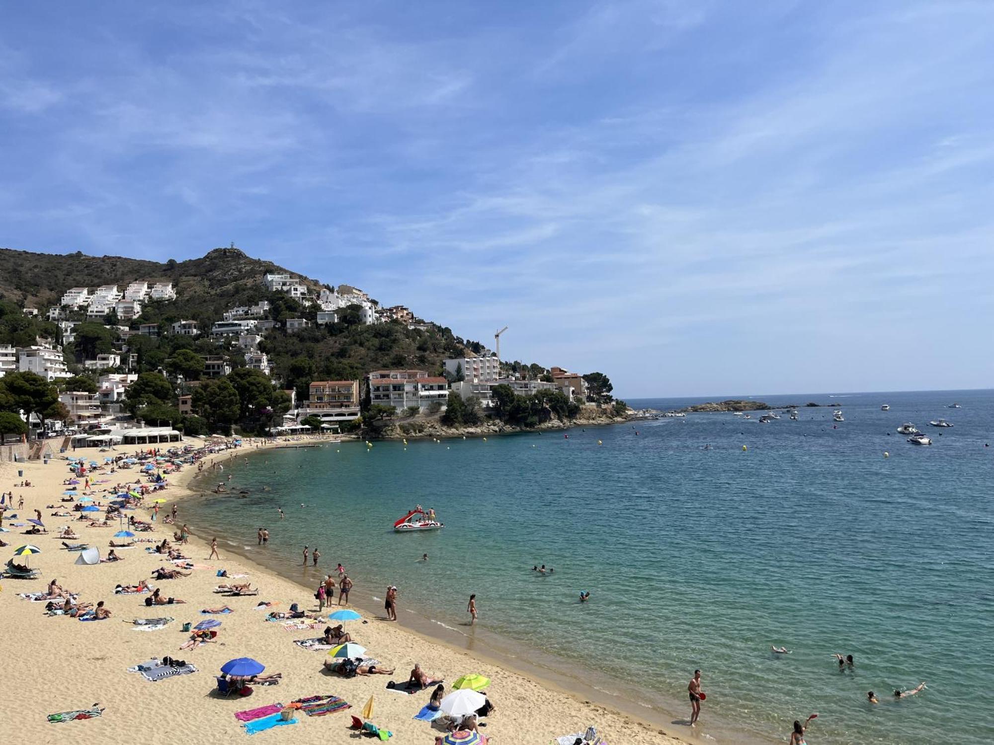 Apartmán Castell Joncar,30 M De La Playa, 1Era Linea De Mar, Vista Al Mar Roses Exteriér fotografie