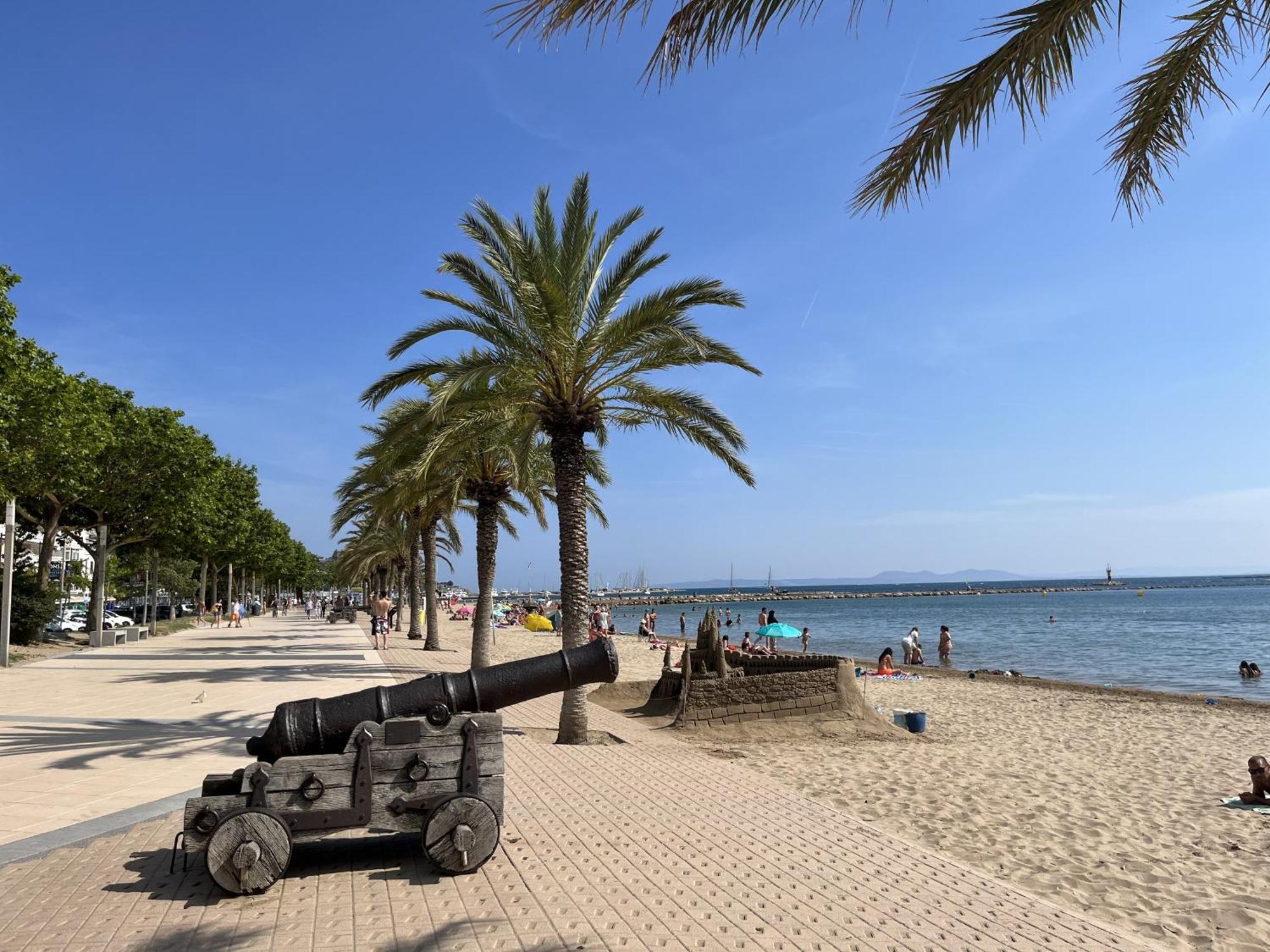 Apartmán Castell Joncar,30 M De La Playa, 1Era Linea De Mar, Vista Al Mar Roses Exteriér fotografie